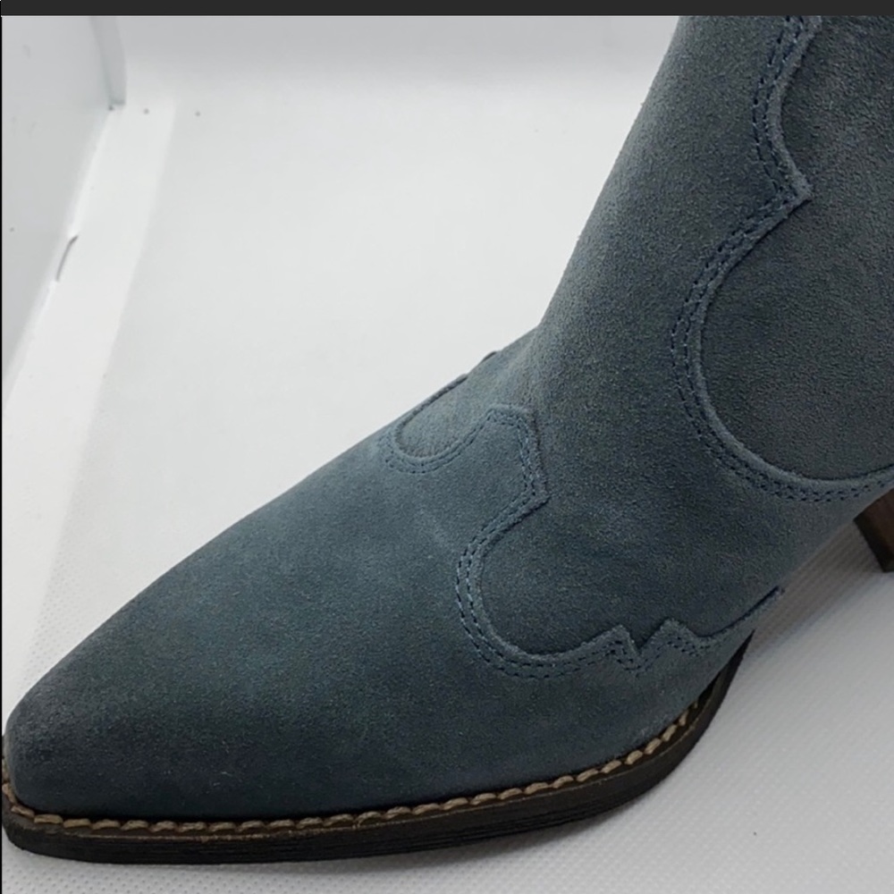 Sam Edelman Suede Western Booties Winona